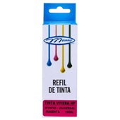 Refil de Tinta Magenta M0H55AL 100ml  MTHP20 1 UN Menno
