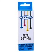 Refil de Tinta Ciano Epson Compatível Universal 100ml MTE14 1 UN Menno