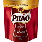 Café em Pó Tradicional Abre Fácil 500g 1 UN Pilão