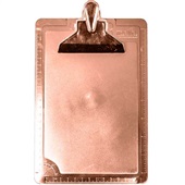 Prancheta DelloColor 1/2 Ofício Rosa Gold 1 UN Dello