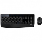 Kit Teclado e Mouse sem Fio Preto MK345 1 UN Logitech