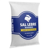 Sal Marinho Refinado 1kg 1 UN Lebre